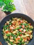 Tumis Putren Kacang Udang