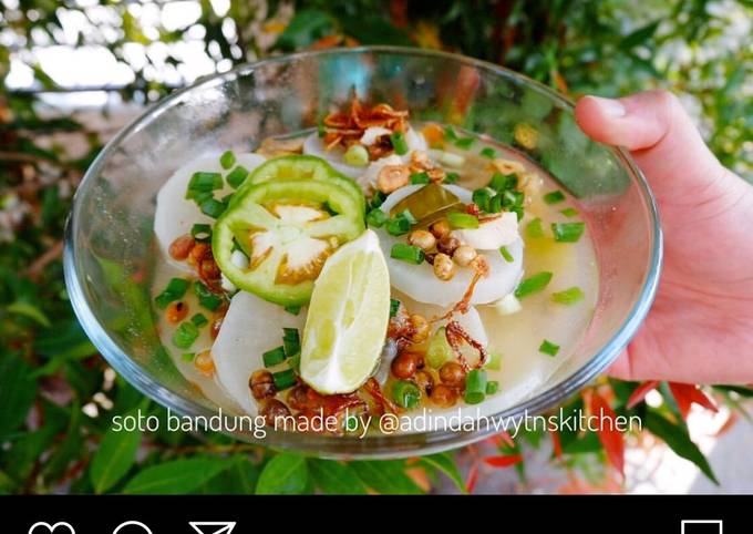 Resep 12. SOTO BANDUNG (AYAM) made by @adindahwytnskitchen 🌻, Top Markotop