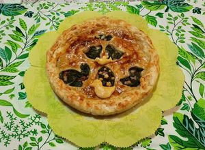 Foto di Torta salata con spinaci e mozzarella