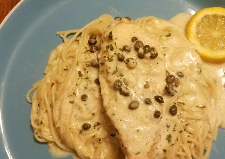 Step-by-Step Guide to Make Award-winning Lemon parmesan chicken piccata