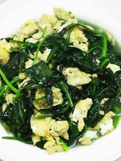【厚生廚房】紅鳳菜炒蛋 的食譜成品照片