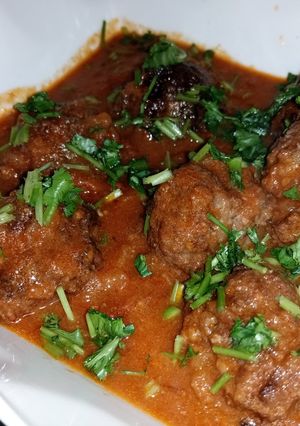A picture of Kofta Curry.