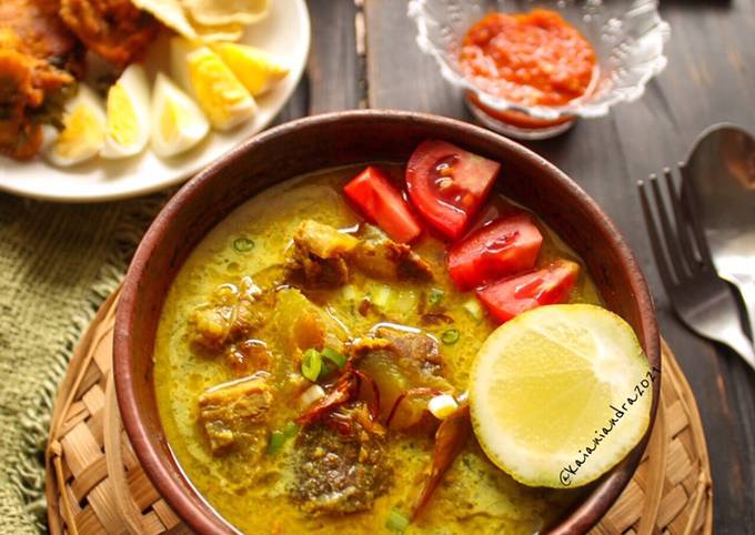 Resep Soto Kuning Bogor Yang Lezat dan Mudah Dibuat