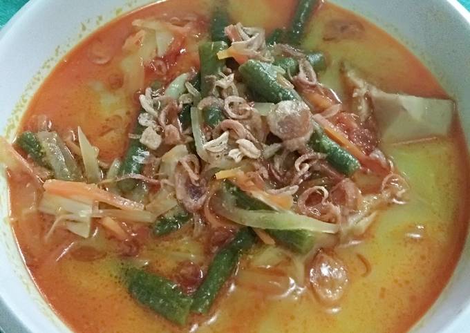 Cara Buat Lontong Sayur Gampang