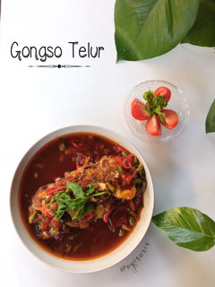 Foto resep Gongso Telur