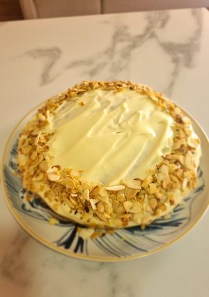 Una foto de Torta de zanahoria