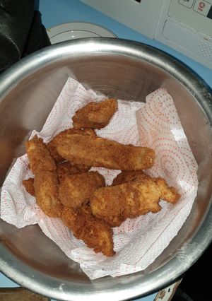 A picture of Crunchy fish finger.