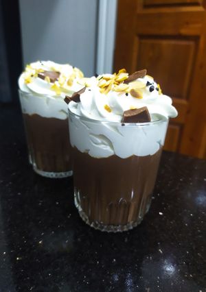 صورة لوصفة مشروب الشوكولاته الساخن🍫