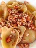 Conchiglioni melograno e gamberetti 🍤
