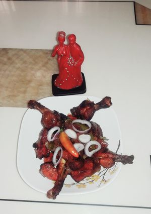 A picture of Chicken tandoori.
