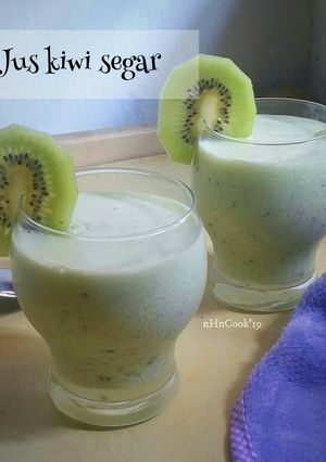 Foto resep 27. Jus Kiwi Segar