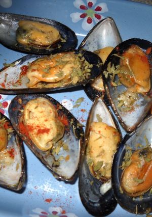 Una foto de Mejillones al vino blanco rápidos