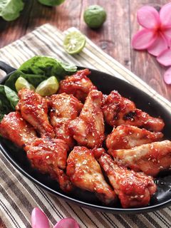 Foto resep Ayam Panggang Asam Manis