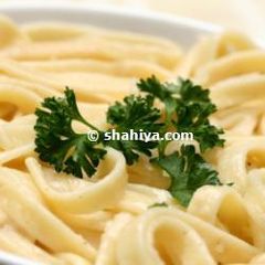 A picture of Fettuccine Alfredo.
