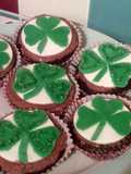 Vickys St Patricks Day Guinness Cupcakes, GF DF EF SF NF