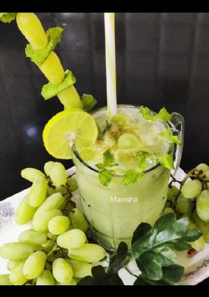 A picture of Fresh Grapes Soda.