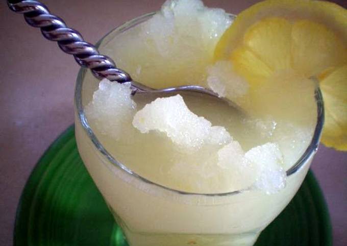 Fresh Lemon Slushy recipe main photo