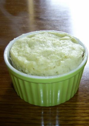 A picture of Easy Oil and Sugar-free Banana Cake Made with the Microwave.