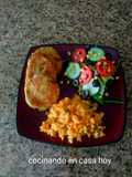 Tortitas de papa con atún