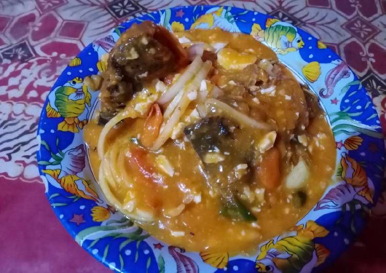 Resep Gurame pedas manis ceria yang Lezat