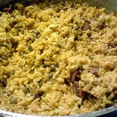puerto rican rice A picture of puerto rican rice.