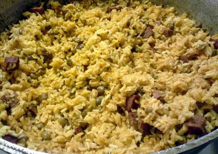 Recipe of Yummy puerto rican rice