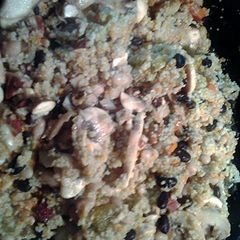 A picture of vegetarian couscous.
