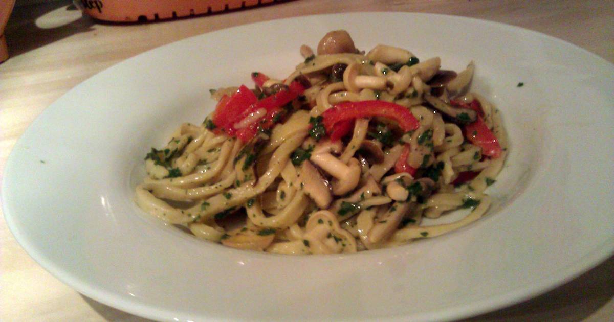 Exotic Mushroom Pasta Recipe by Steve Peach Cookpad