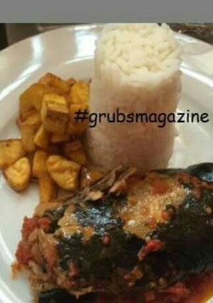 A picture of Cat Fish Stew & Rice.