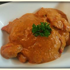 Shams' Butter Chicken A picture of Shams' Butter Chicken.