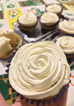 Una foto de Muffins de naranja y vainilla