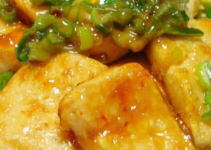 Sweet, Spicy, Rich Tofu Steaks