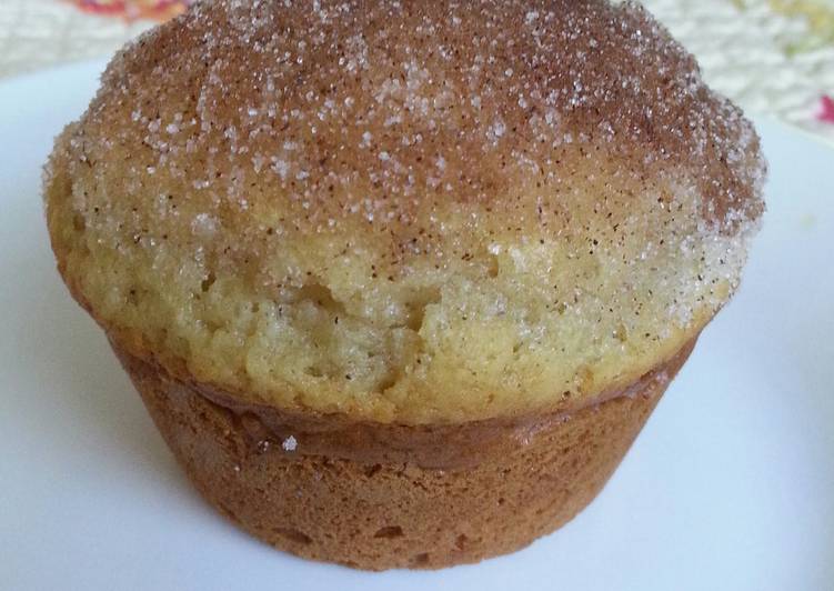 Steps to Make Any-night-of-the-week Cinnamon Sugar French Breakfast Muffins