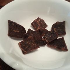 A picture of Beef Jerky ala Mike.