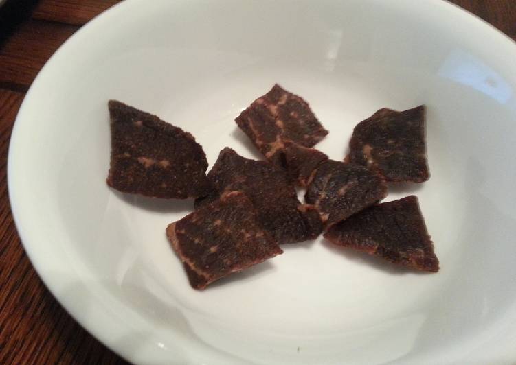 Recipe of Super Quick Beef Jerky ala Mike