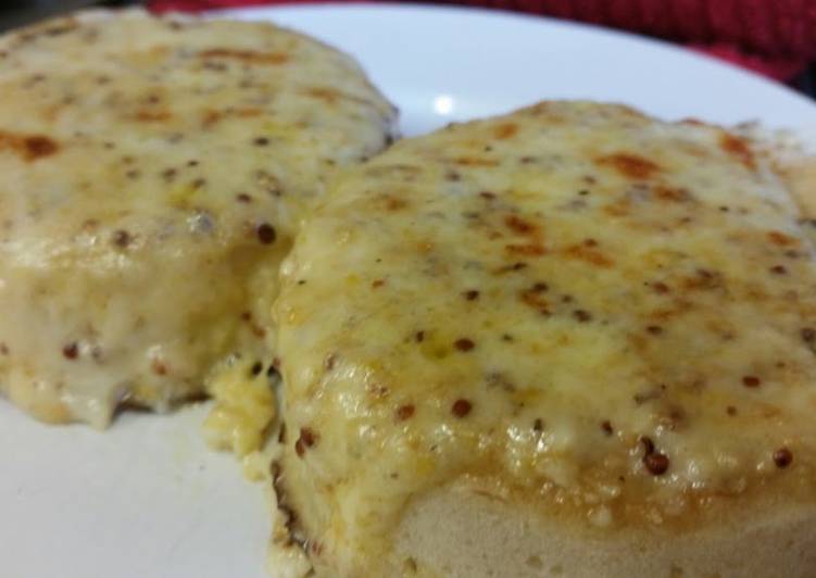 Easiest Way to Make Perfect Welsh Rarebit Crumpets