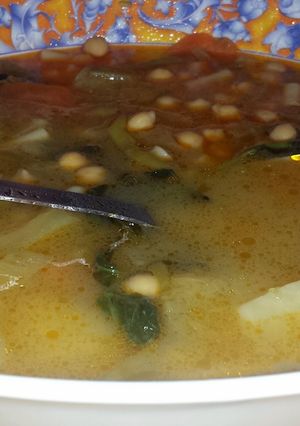 A picture of Rancho A Portuguesa Soup.