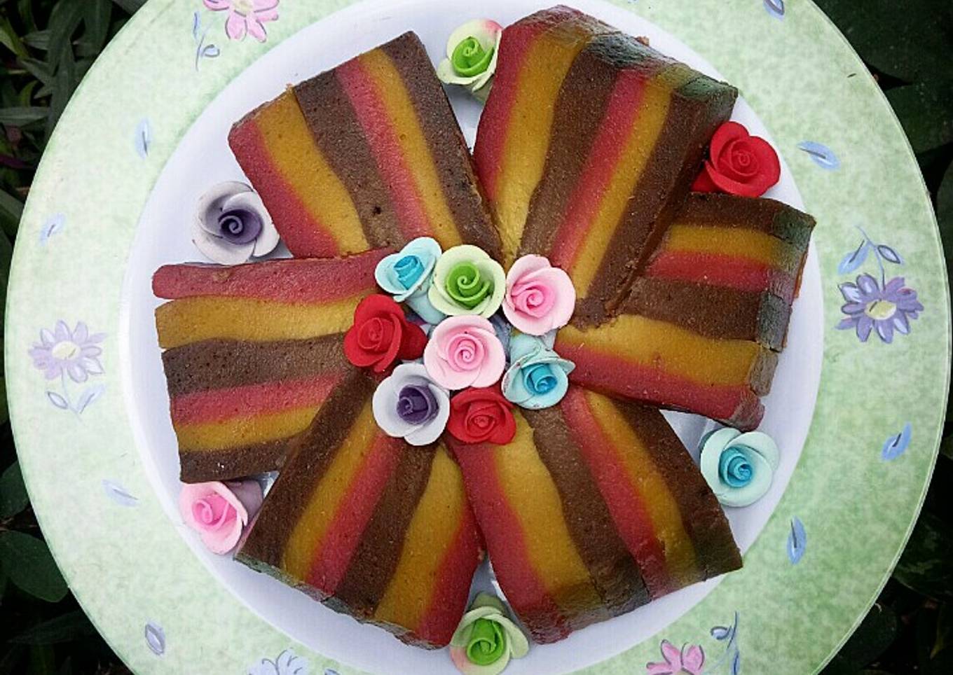 Kue Lapis Pisang 🌸🍌😋