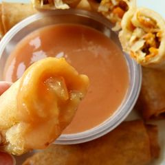 A picture of Vickys Asian-Style Plum Sauce, GF DF EF SF NF.