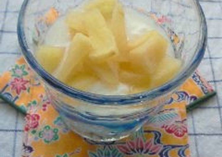 Recipe of Speedy Microwaved Vinegar &amp; Apple Dessert