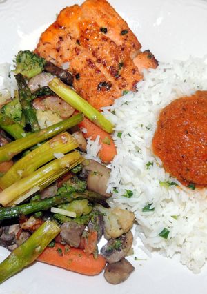 A picture of Basmati Rice.