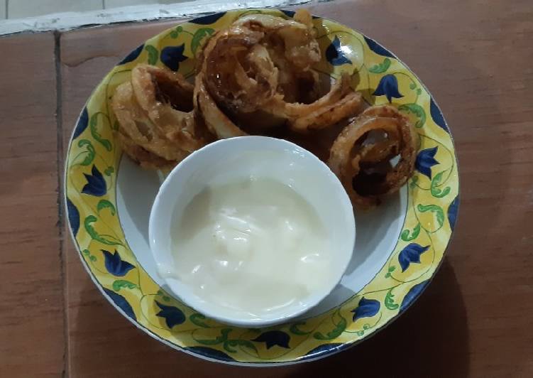 Resep Onion Rings, Enak Banget