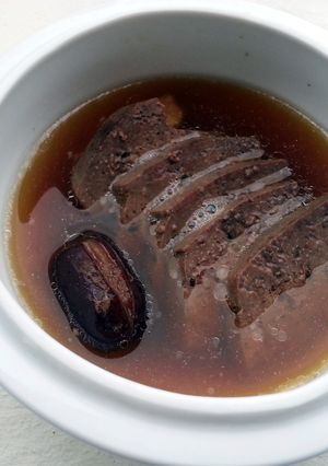A picture of Pork Liver Soup.