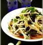 Easy Steps to Prepare Recipes Bean Sprouts and Nori Seaweed Salad With Sweet Vinegar Garlic Sauce the Delicious Perfect.