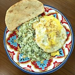 A picture of Green Chilli & Anchovy Fried Rice.