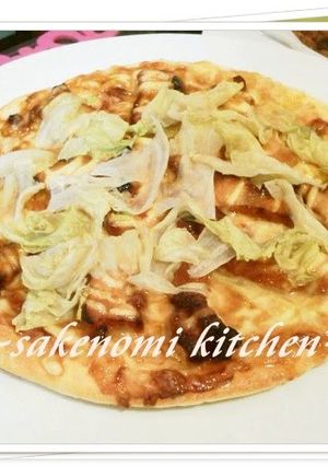 A picture of Chicken Teriyaki Pizza.