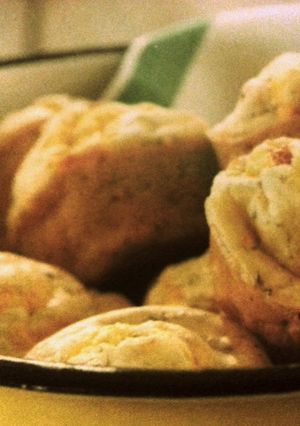 A picture of Sun-Dried Tomato & Herb Muffins.