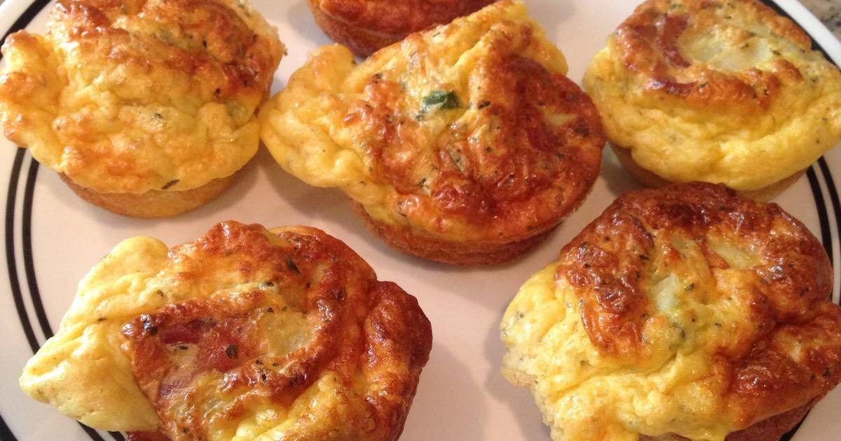 Fluffy Egg Muffins Recipe by Ryan Kraus - Cookpad