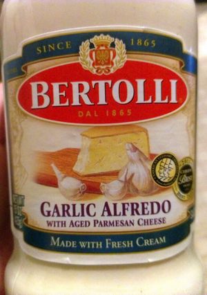 A picture of Cassy's Crab Alfredo.