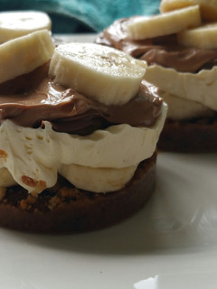 A picture of Mini Banana Choc Delights.